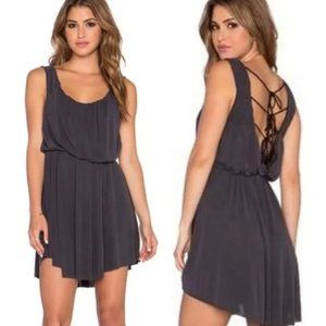 Free People Charcoal Sleeveless Dress